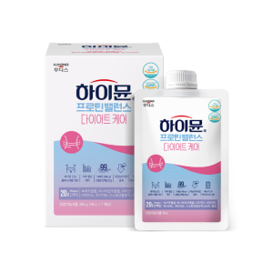 [최신상]하이뮨 프로틴 밸런스 다이어트 케어 파우치 1박스 (38g x 7포) TV상품