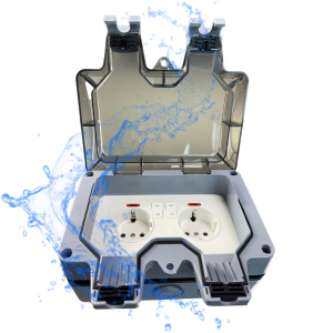 야외 방수 노출 콘센트 커버형 하이 박스