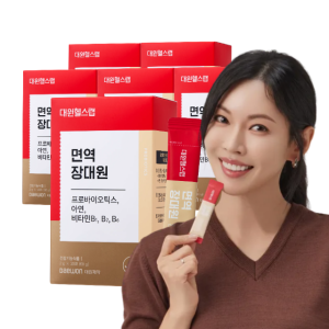 대원제약 대원헬스 면역 장대원 프로바이오틱스 생유산균 6박스/6개월분 장건강 장에좋은[IJS060]