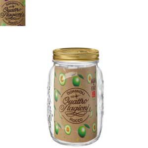 HHmall 보르미올리 콰트로 밀폐유리병 2000ml