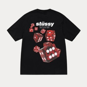 캐나다 스투시 정품 남녀공용 롤러스 다이스 주사위 반팔 티셔츠 ROLLERS TEE