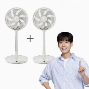 25년형 신일 무선폴딩팬 2대구성 아이보리_SIF-FD12IV TV상품