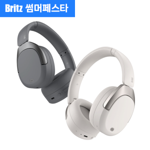 [브리츠] W5BT ANC v5.4 노이즈캔슬링 무선 블루투스 헤드셋 헤드폰