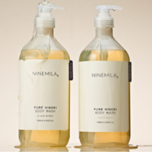 나인밀라 히노끼 비건 바디워시 대용량 등드름 샤워젤 블랙베리 1000ml