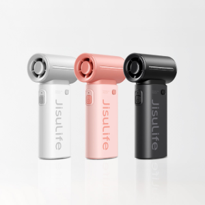 지수라이프 휴대용 손 선풍기 손풍기 핸디 미니 라이프9 5000mAh 라이트 그레이