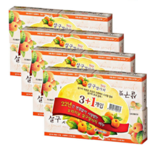 LG생활건강 온더바디 살구맛사지 비누 100g 4개입 4세트 총 16개