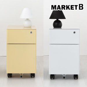 마켓비 데스크 선반 책상 서랍장 책상 보조서랍 2단