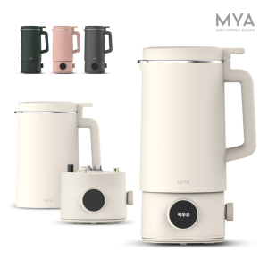 마이아 마이쿠커 3 in 1 프리미엄 분리형 이유식 마스터기 죽 두유 제조기 믹서기 블렌더