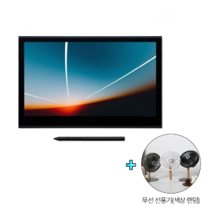 와콤 무빙크 DTH135 액정타블렛 필름부착