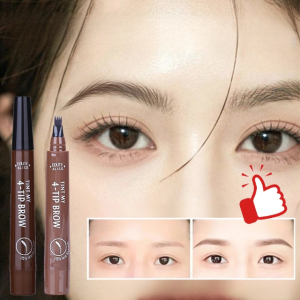 롱래스팅 워터프루프 4부 포크형 아이브로우 초보자 필수 땀방지 리퀴드 아이브로우