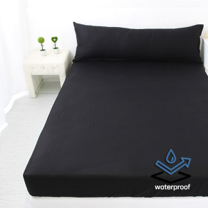 오염 방지되는 블랙 방수 매트리스커버 S SS D Q K LK DK