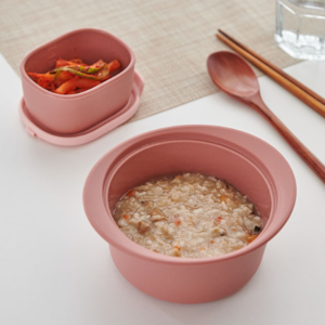 [N배송] 퍼기 야채 만두 라면 계란찜 간편조리 전자레인지용기 실리콘 멀티 찜기 토프브라운 대
