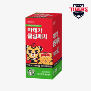 [총 40매]동국제약 마데카 쿨링패치 KBO에디션+야구패치 8매 (KIA 타이거즈 / 기아) 4매 10개입 / 열냉각시트패치 아이스 쿨패치 쿨시트 쿨링패치