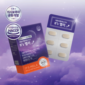 잇츠멜라 식물성 멜라토닌 5mg 미국 타트체리 테아닌 마그네슘 트립토판 흑하랑 메라토닌