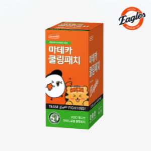 [총 40매]동국제약 마데카 쿨링패치 KBO에디션 (한화 이글스) 4매 10개입 + 야구패치 8매 / 열냉각시트패치 아이스 쿨패치 쿨시트 쿨링패치