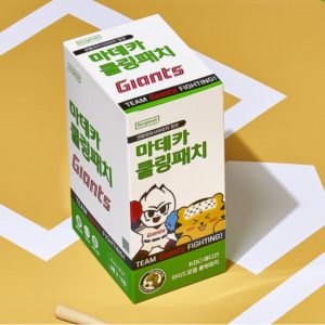 [총 40매]동국제약 마데카 쿨링패치 KBO에디션 (롯데 자이언츠) 4매 10개입 + 향패치 / 열냉각시트 아이스 쿨패치 야구장 크보 쿨시트