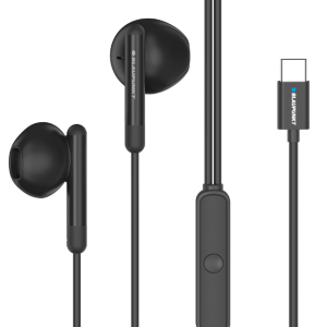 블라우풍트 Hi-Fi 고음질 C타입 오픈형 유선이어폰 BLP-WE221 블랙