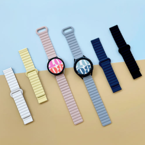 갤럭시워치8 스트랩 클래식 웨이브 마그네틱