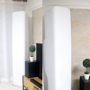 난달라 엘지 에어컨커버 에어 컨트롤 럭셔리 타워 LG 휘센오브제컬렉션 스탠드 벽걸이 블루