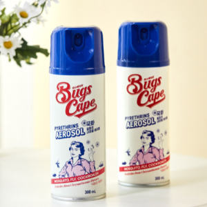 동국제약 굿잠 벅스케이프 국화 에어로졸/해충살충제 피레트린 퇴치제 모기약 300ml, 2개
