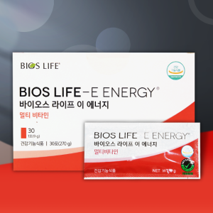 [힘있게 살아요] 유니시티 바이오스 라이프 이에너지 E에너지 유니시티이에너지 멀티비타민 9g 30포,1개