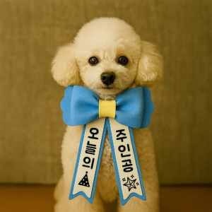강아지화환 아기화환 강아지 고양이 생일 모자 파티 세트 리본 파티모자 가랜드 이벤트