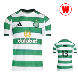 25-26 셀틱 FC 홈 유니폼 양현준 유니폼