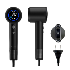 LED디스플레이 고속 헤어드라이어 냉온풍 저소음 1600W BLDC 자석노즐 음이온 홈하이
