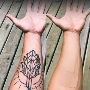 타투 커버 스티커 테이프 타투 가리는 스티커 문신가리기 세트