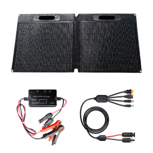 접이식 태양광 패널 휴대용 MPPT 컨트롤러 충전기 점프스타터 파워뱅크 보조배터리 캠핑용