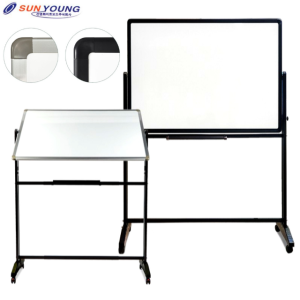 양면 회전 화이트보드 스탠드세트 120x180