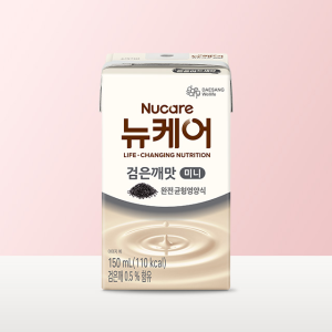 [본사공식몰] 뉴케어 미니 검은깨맛 150ml (24팩) 환자식 환자영양식 유동식 노인영양식 아침간편식 빨대
