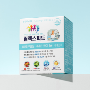 릴렉스피드 L 테아닌 홍경천 마그네슘영양제 스트레스 긴장완화 티마드포뮬라 60정, 1개