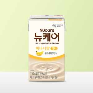 [본사공식몰] 뉴케어 미니 바나나맛 150ml (24팩) 노인영양식 건강식 빨대