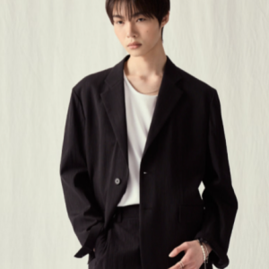 [티엔지티] Seersucker Jacket (Black) TNJA5E202BK