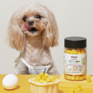 애완견 애견 동결건조 노른자 트릿 간식 80g