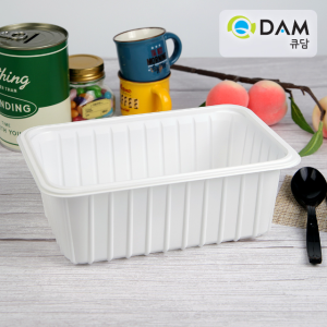 큐담 실링용기 GSP-235155-85 500개 일회용 식품포장용기