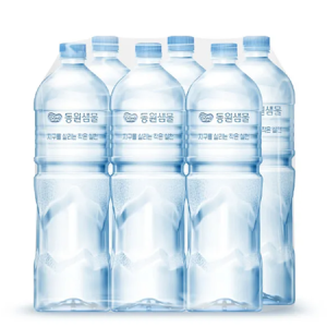 동원샘물 무라벨 생수 2L x 18병