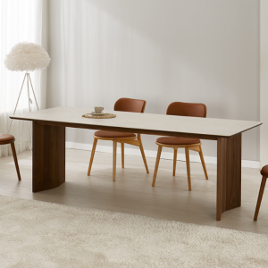 [엘비디엘]하버 원목 유럽 직수입 포세린 세라믹식탁 12T 테이블 1400