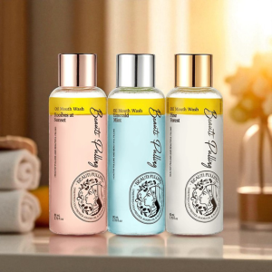 동국제약 NEW 휴대용 출시! 뷰티풀링 오일가글 휴대용 미니 80ml (루이보스엣선셋/파인포레스트/에메랄드민트) / 오일마우스워시 구강청결제