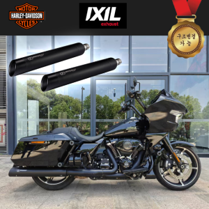[구조변경가능] 할리데이비슨 21-25년 투어링 익실 아이론해드 IXIL HC2B 슬립온 머플러