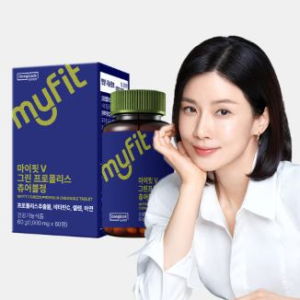 마이핏V 그린 프로폴리스 츄어블정