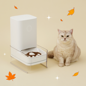 바램펫 밀리 고양이 자동급식기 앱연동 IoT
