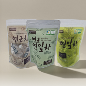 연꽃정원 유기농연근차, 유기농연잎차
