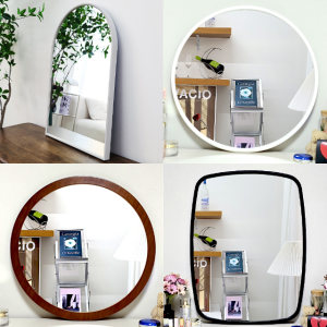 아치형 원형 사각 벽 거울 학교 교실 사무실