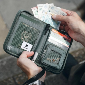 브랜든 여행용 여권지갑 RFID 안티스키밍