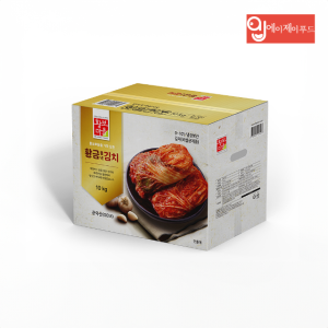 황보마을 황금들녘김치 10kg (중국산 대용량 박스 배추포기 김치 업소용 도매용)