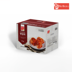 황보마을 맛김치 10kg (중국산 수입산 대용량 박스 자른 썰은 김치 업소용 도매용)