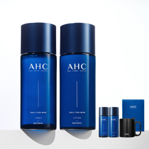 AHC 온리포맨 스킨케어 2종세트(토너/로션) +클렌징폼 30ml