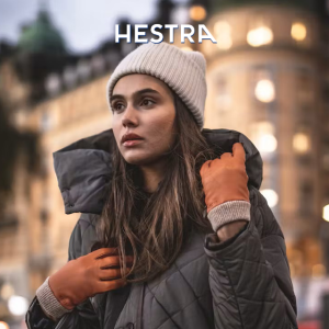 헤스트라 이던 코르크 10370 710- 남자 남성 방한 가죽 장갑